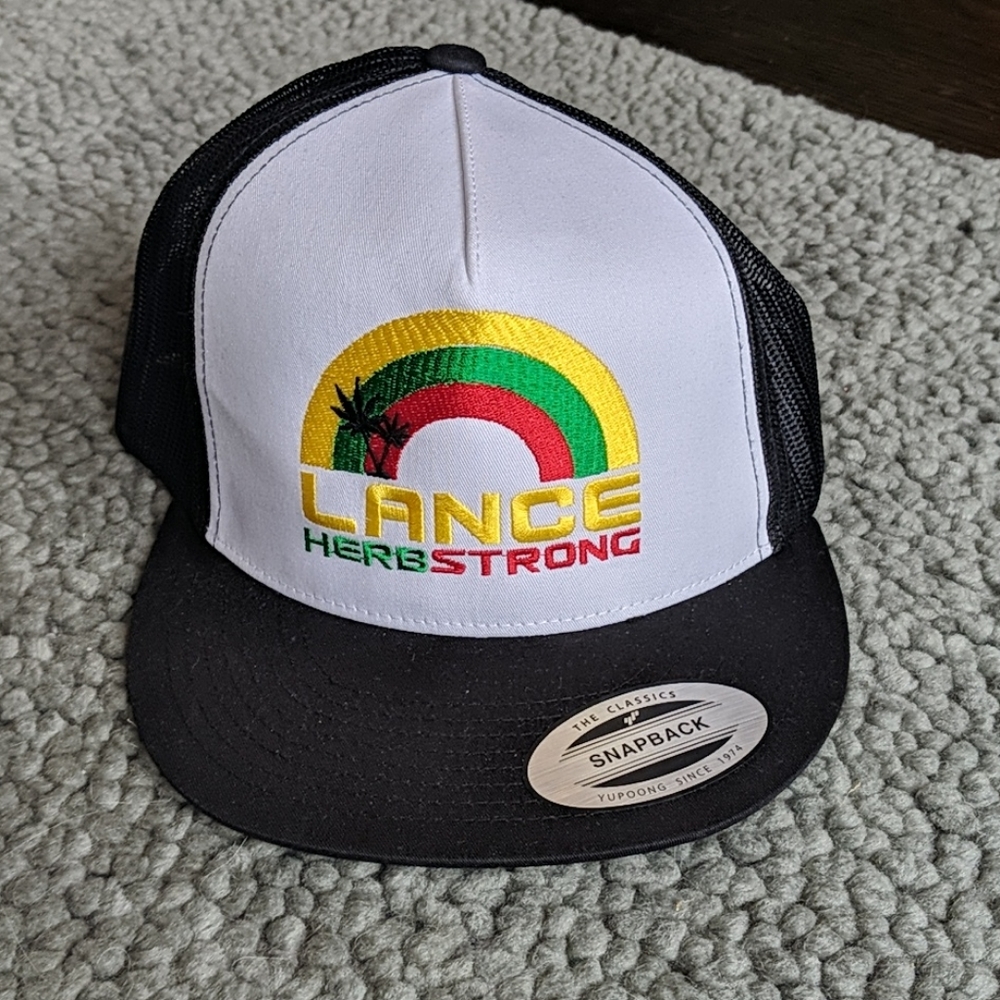 Lance Herbstrong Snapback Trucker Hat